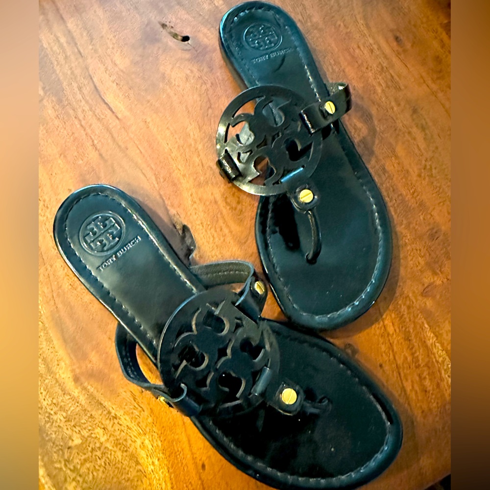 Tory Burch Patent Miller sandal